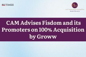 CAM advises on Fisdom Acquisition