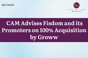 CAM advises on Fisdom Acquisition