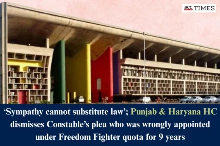 Constable's appointment under Freedom Fighter quota