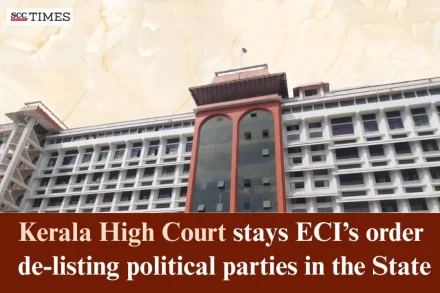 ECI's order de-listing political parties stayed