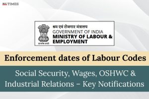 Enforcement dates of Labour Codes