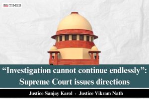Investigation Cannot Continue Endlessly