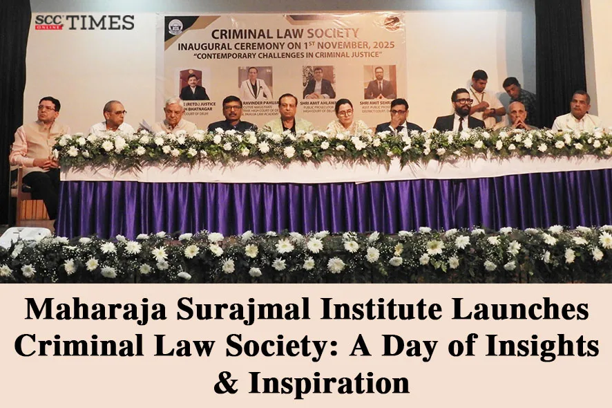 Maharaja Surajmal Institute Criminal Law Society