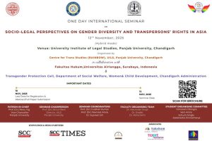 Panjab University Seminar on Transpersons’ Rights 2025