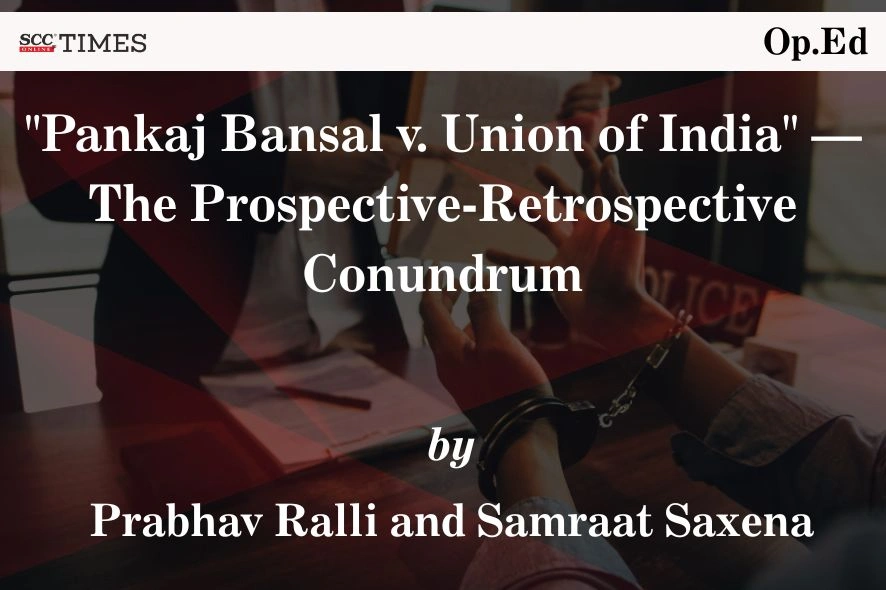 Pankaj Bansal Judgment