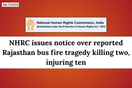 Rajasthan bus fire