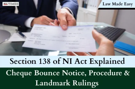 Section 138 NI Act