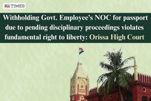 bar on travel abroad due to pending disciplinary proceedings