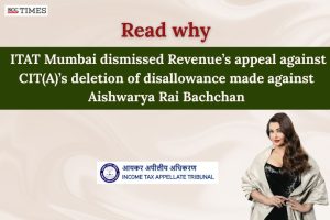 deletion of disallowance against Aishwarya Rai