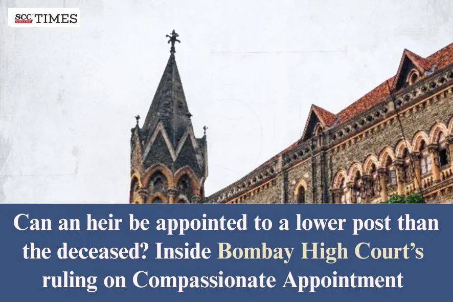 compassionate appointment to lower post