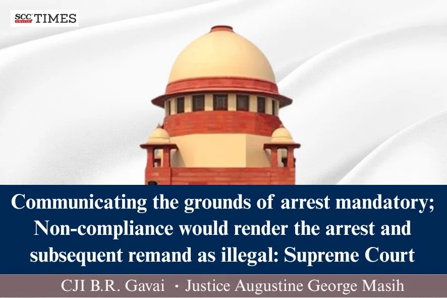 grounds of arrest
