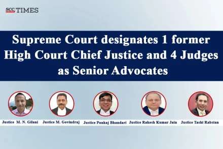 judges as Senior Advocates