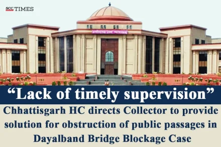 obstruction of public passages