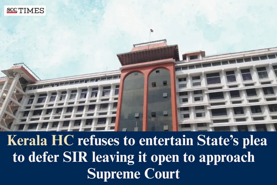 plea to defer SIR