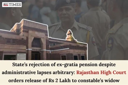rejection of ex-gratia pension