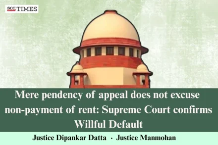 willful default rent