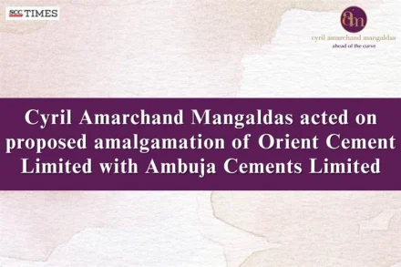 Ambuja Orient Merger CAM Advisory