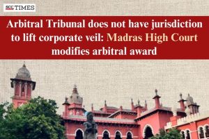Arbitral Tribunal cannot lift corporate veil