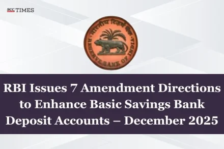 Basic Savings Bank Deposit account guidelines