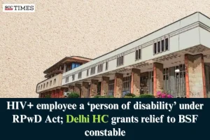 HIV positive person a person of disability