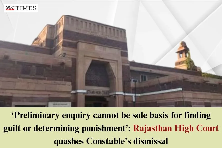 Preliminary enquiry for finding guilt