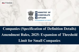 Threshold Limit for Small Companies