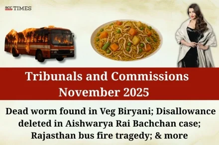Tribunals and Commissions November 2025