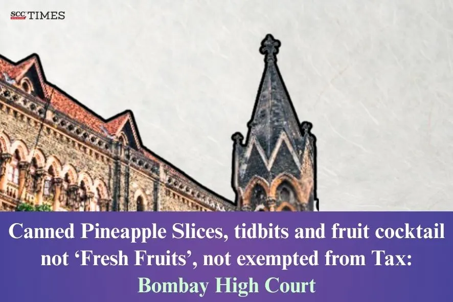 canned Pineapple fruit cocktail not 'Fresh Fruits'