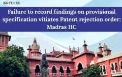findings on provisional specification