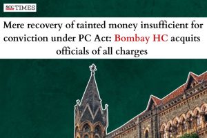 mere recovery of tainted money insufficient for conviction