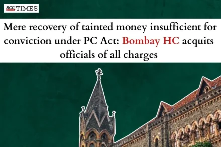 mere recovery of tainted money insufficient for conviction