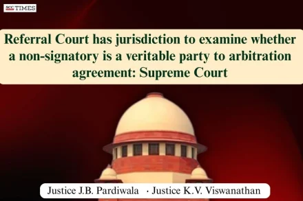 non-signatory is veritable party