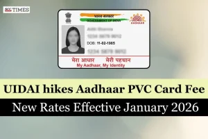 Aadhaar PVC Card Fee