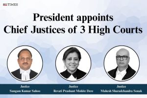 Chief Justices of 3 High Courts