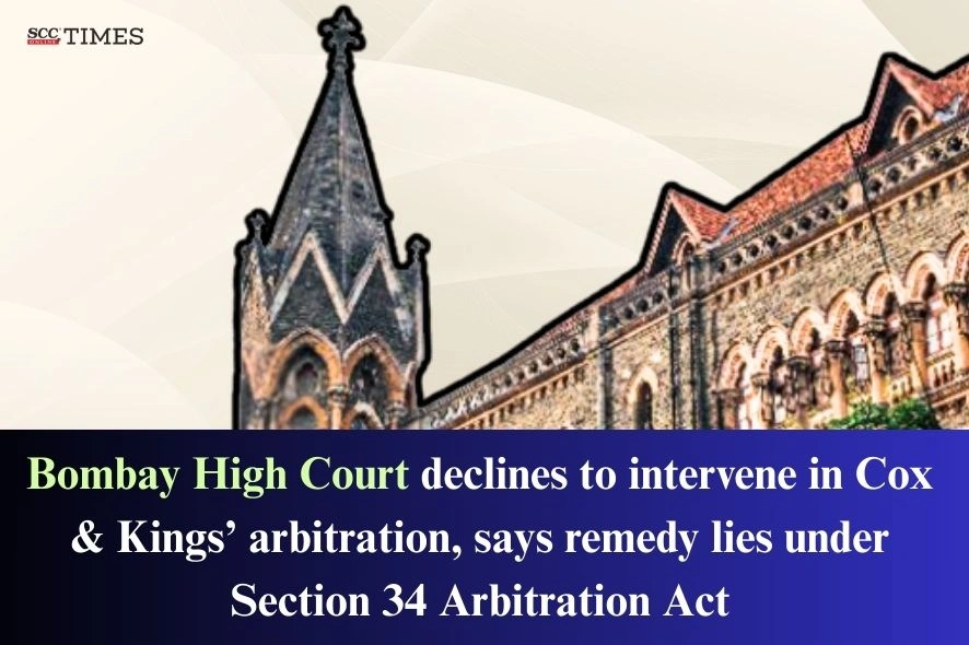 Cox & Kings arbitration