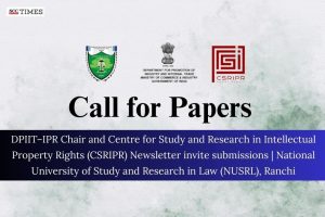 DPIIT CSRIPR Newsletter Call for Papers