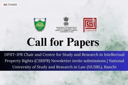 DPIIT CSRIPR Newsletter Call for Papers