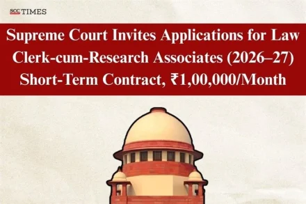 Law Clerk-cum-Research Associates