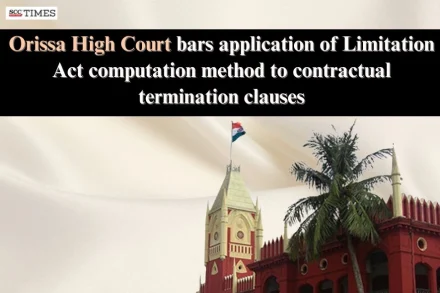Limitation Act computation in contractual termination