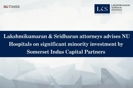 NU Hospitals minority investment Somerset Indus