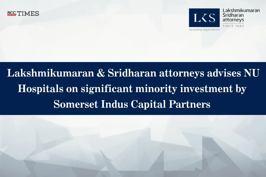 NU Hospitals minority investment Somerset Indus