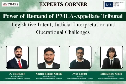 Power of Remand of PMLA Appellate Tribunal