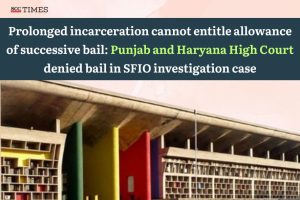 Prolonged incarceration cannot entitle successive bail