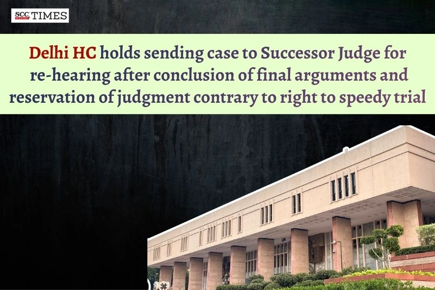 Reserved Judgment cannot be sent to successor judge