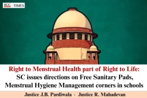 Right to menstrual health