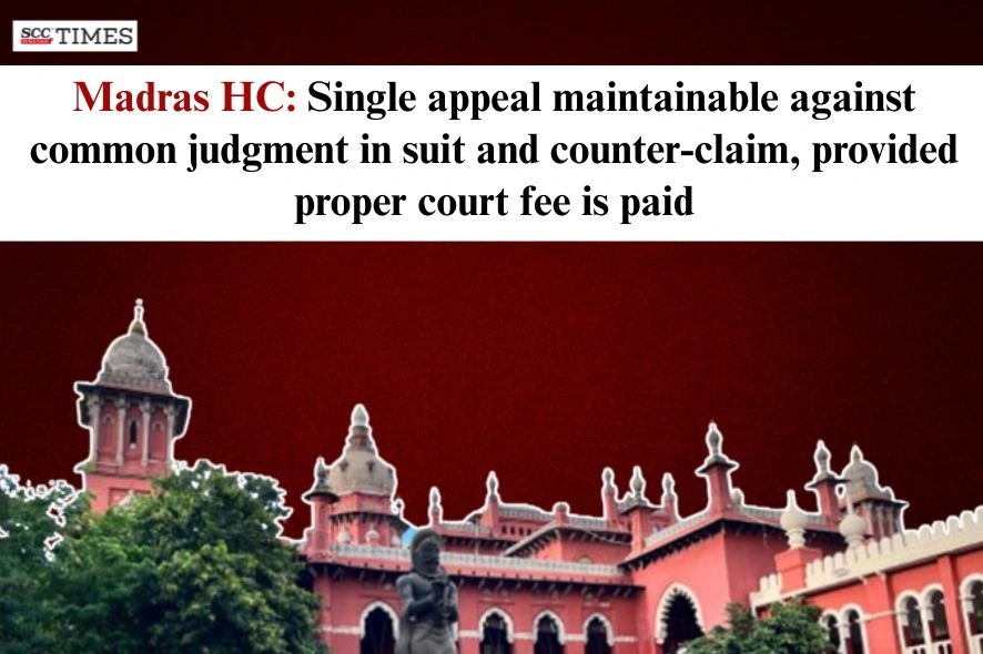 Single appeal maintainable