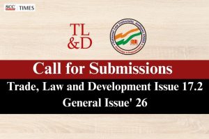 Trade Law and Development Call for Submissions 2026