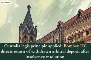 Withdrawn arbitral deposit to be returned after insolvency
