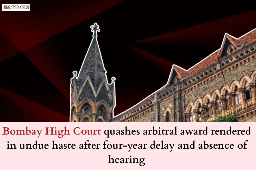 arbitral award after four-year delay