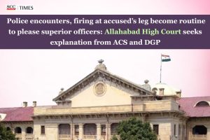 police encounter routine firing at accused's leg
